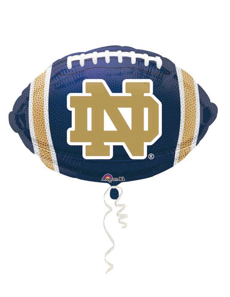 Notre Dame 18" Mylar Balloon - JJ's Party House