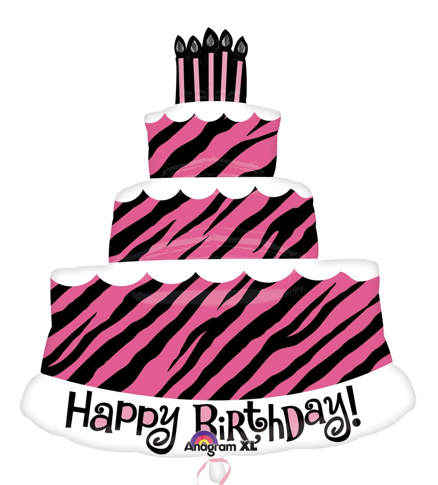 Oh So Fab Triple Cake Balloon - JJ's Party House