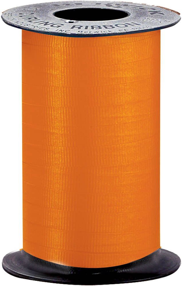 Orange Curling Ribbon 500yds - JJ's Party House
