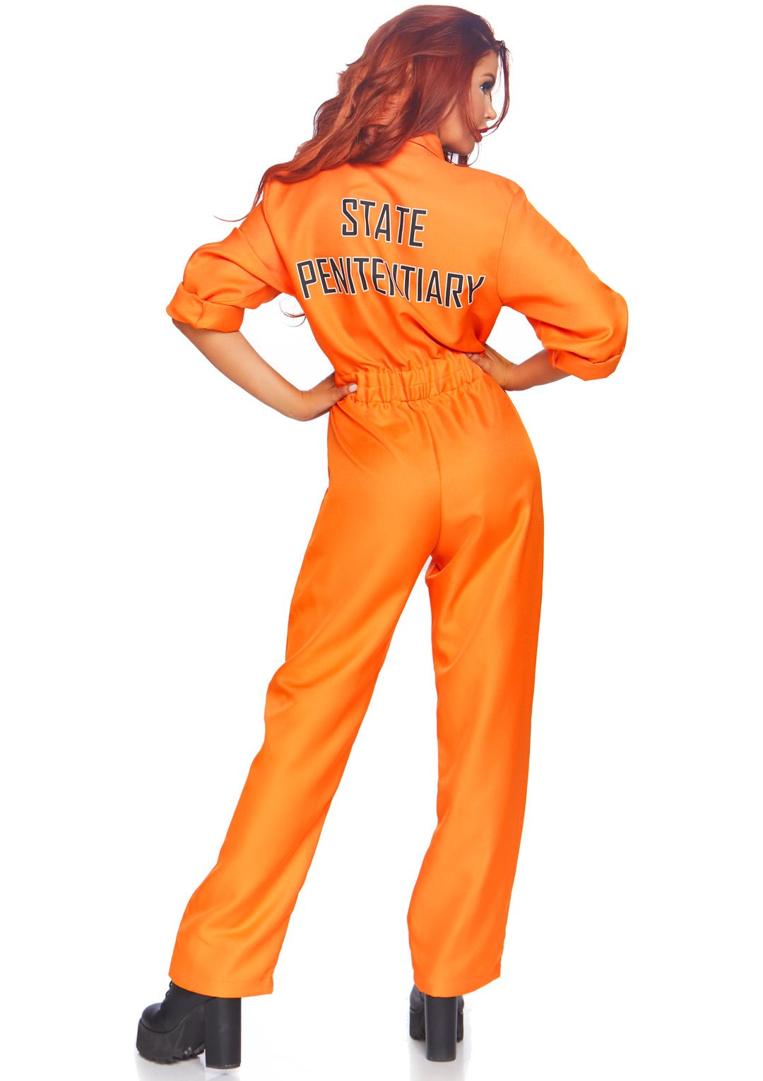 Orange Prison Jumpsuit - JJ's Party House