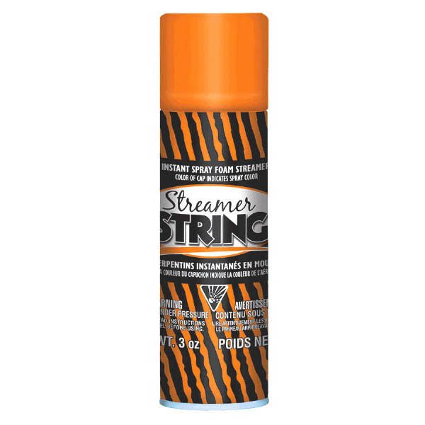 Orange Streamer String 3oz - JJ's Party House McAllen, TX