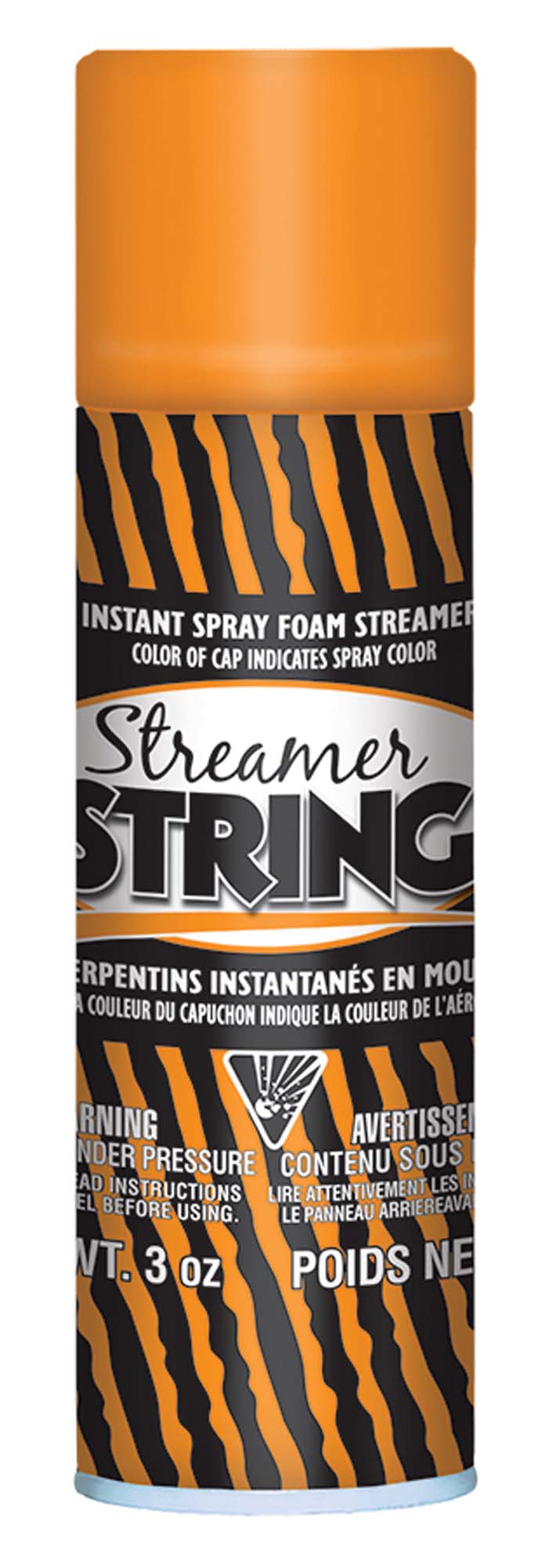 Orange Streamer String 3oz - JJ's Party House McAllen, TX