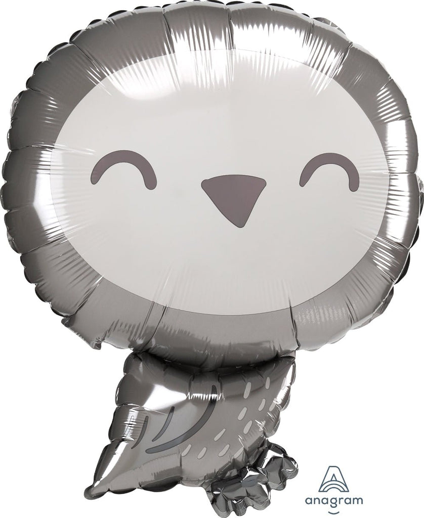 Owl Mylar Balloon 19'' - JJ's Party House: Birthday, Balloons & Custom Party Favors