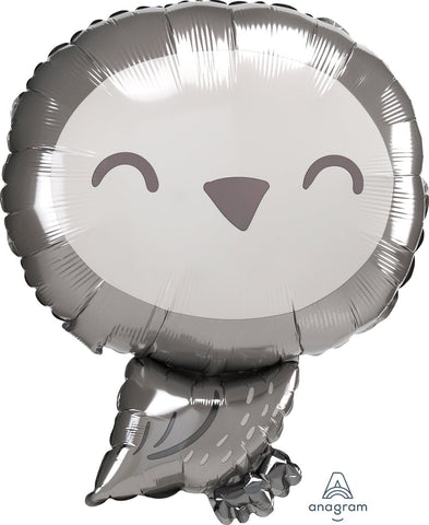 Owl Mylar Balloon 19'' - JJ's Party House: Birthday, Balloons & Custom Party Favors