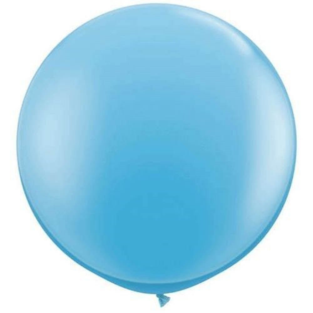 Pale Blue Latex Balloon 36in - JJ's Party House