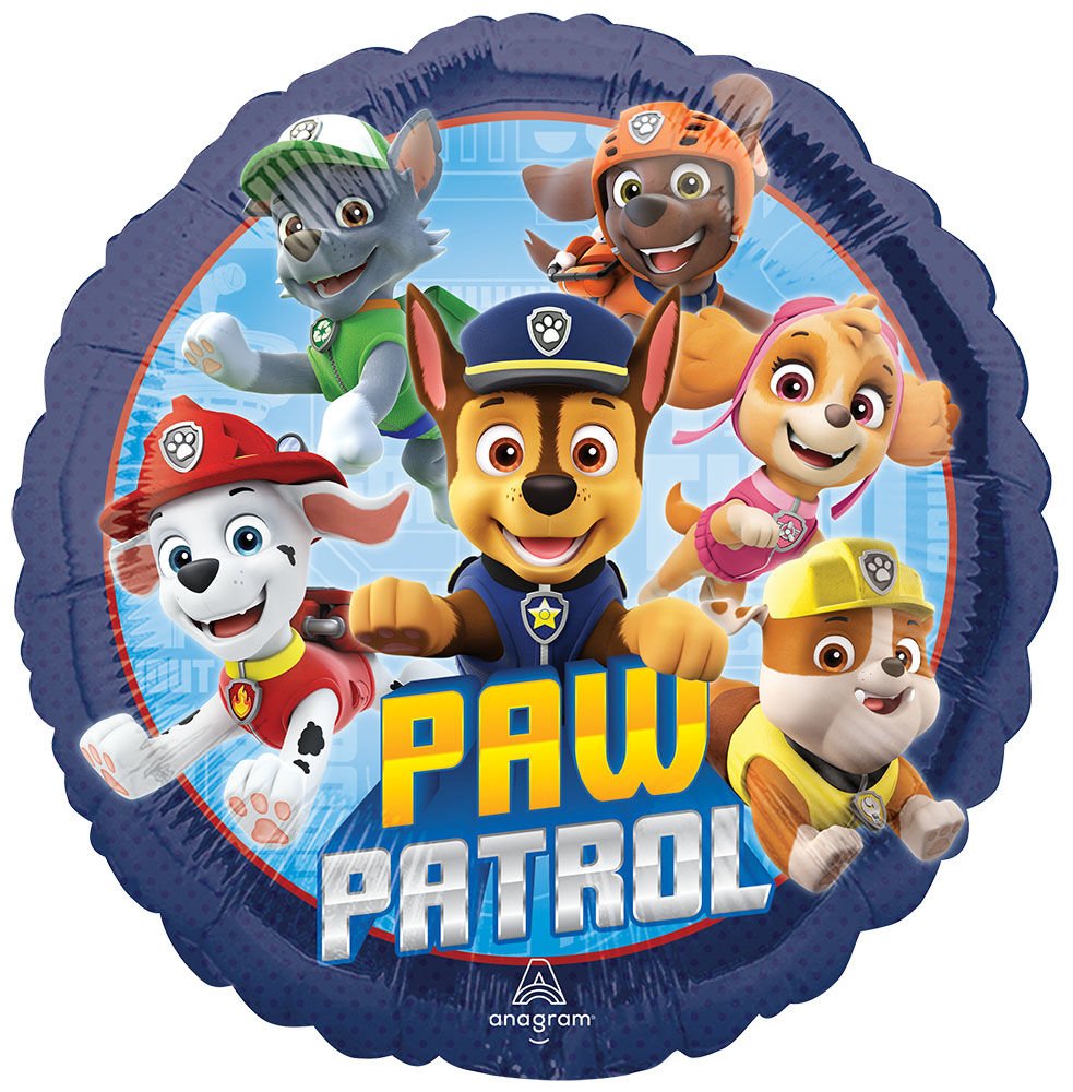 Paw Patrol Mylar Balloon 18" - JJ's Party House