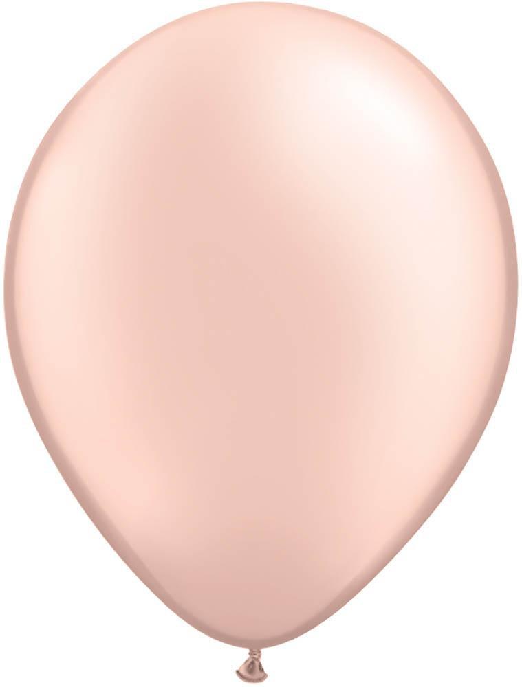 Pearlized Peach 11'' Latex Balloon - JJ's Party House