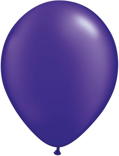 Pearlized Quartz Purple 11'' Latex Balloon - JJ's Party House