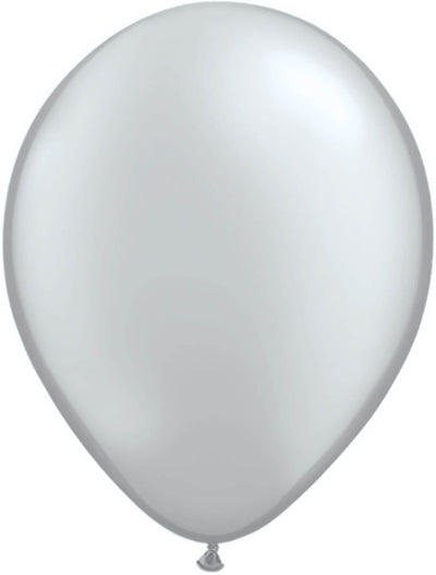 Pearlized White 11'' Latex Balloon - JJ's Party House