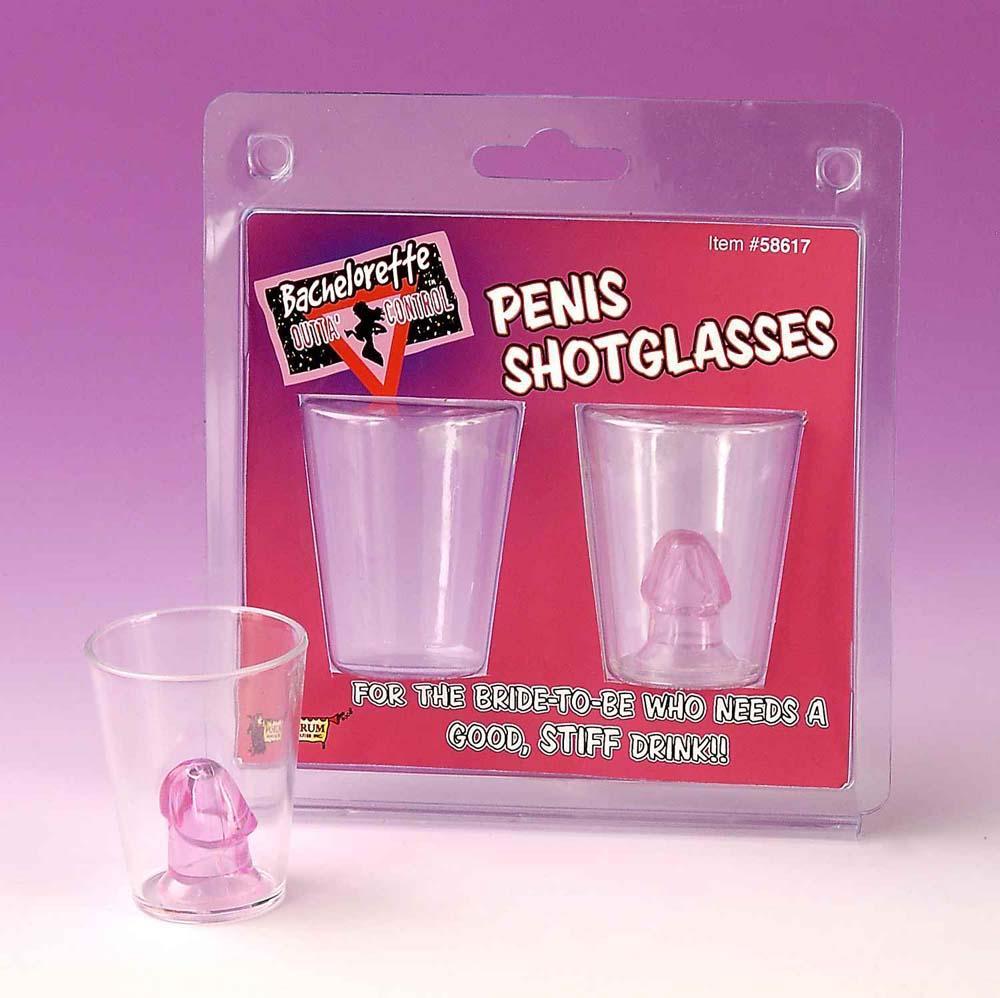 Penis Shot Glass Set-2 Pcs - JJ's Party House