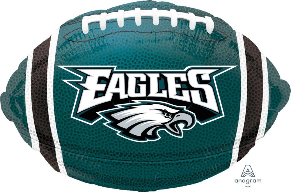 Philidelphia Eagles Football Mylar Balloon 18" - JJ's Party House