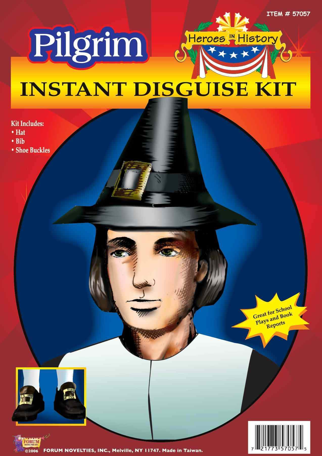 Pilgrim Man Disguise Kit - Heroes In History - JJ's Party House