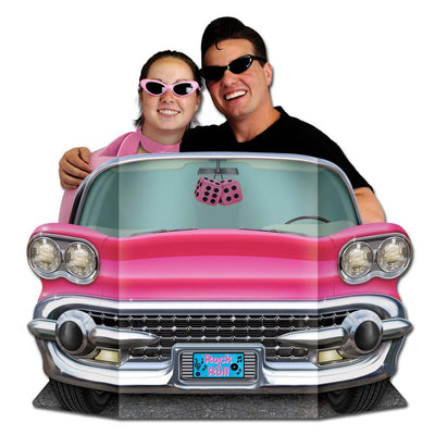 Pink Cadillac Photo Prop - JJ's Party House