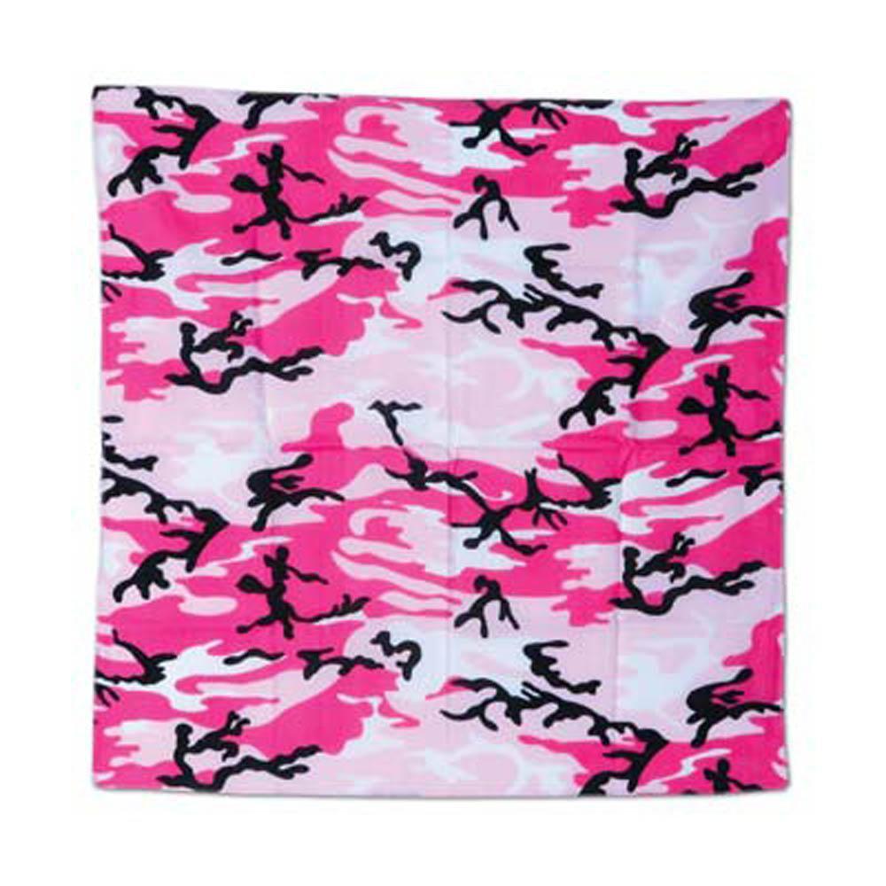 Pink Camo Bandana - JJ's Party House