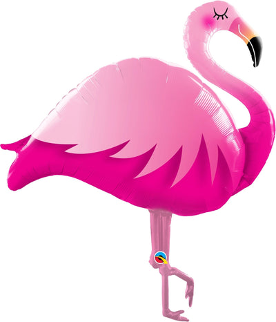 Pink Flamingo Supershape Ballo - JJ's Party House
