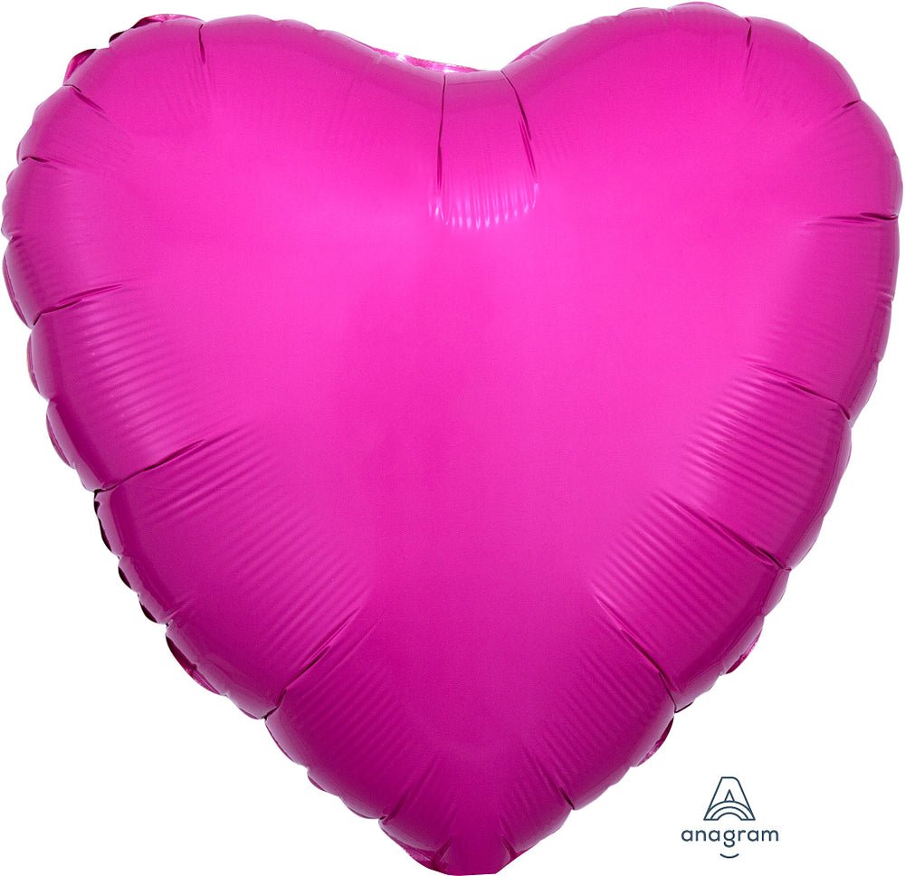 Pink Heart Mylar Balloon 18'' - JJ's Party House