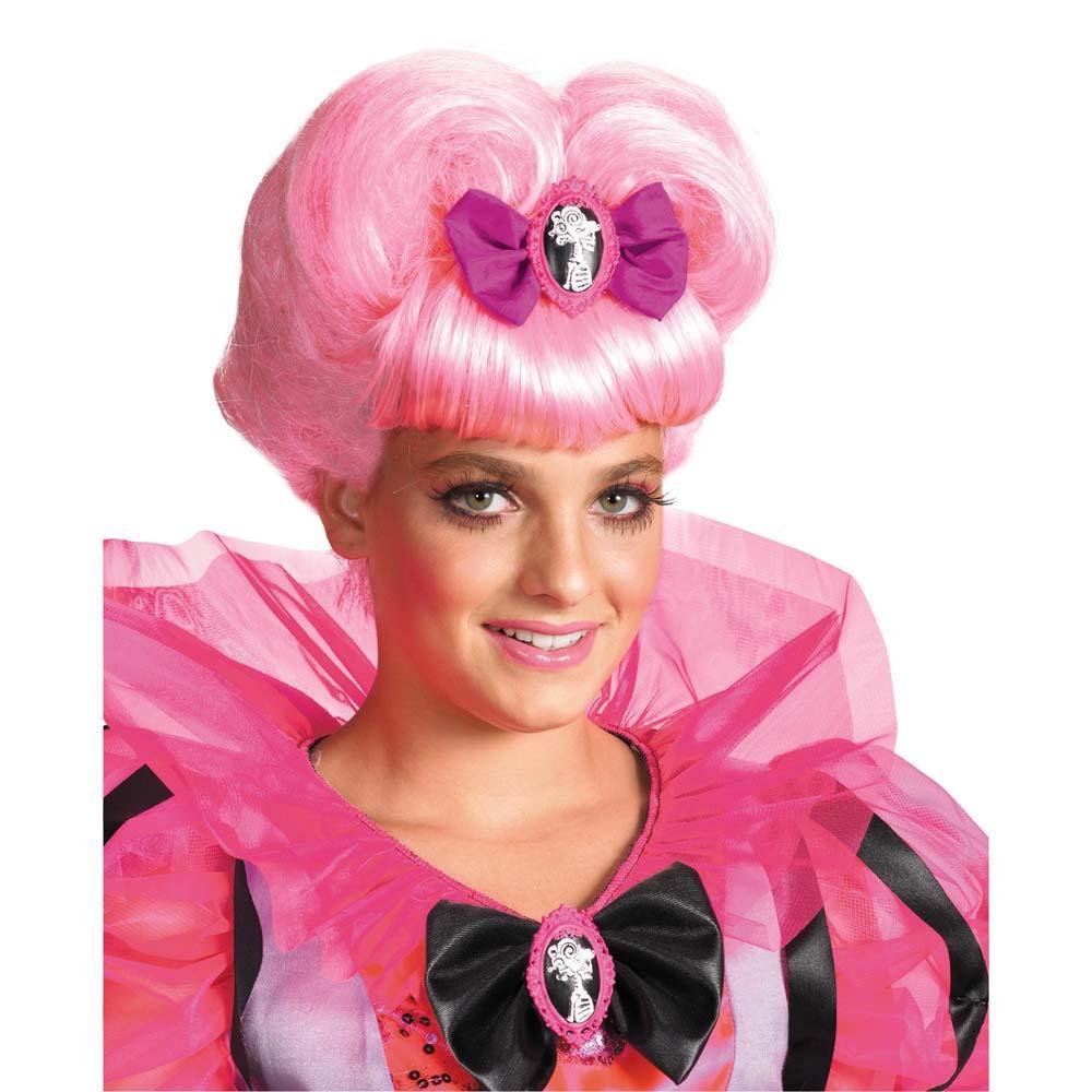 Pink Heart Wig - JJ's Party House
