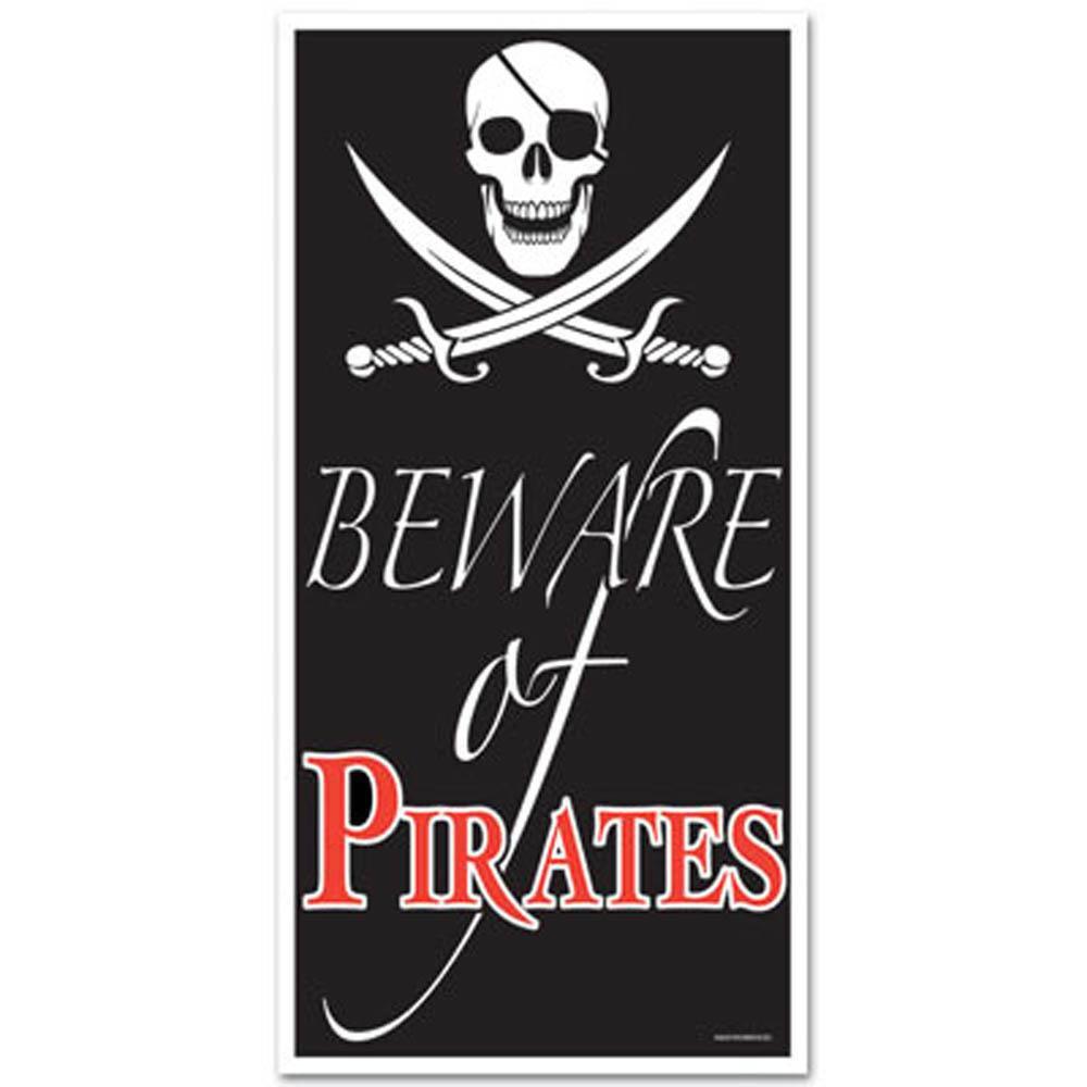 Pirates Door Cover - JJ's Party House