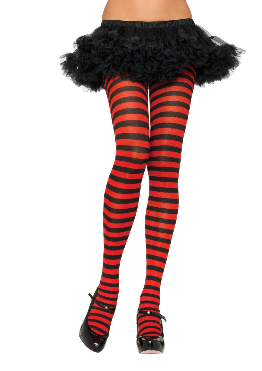 Plus Size Stripe Tights - JJ's Party House