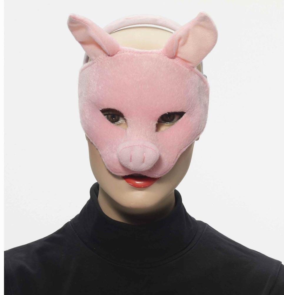 Plush Animal Mask-Pig Ms-175 - JJ's Party House
