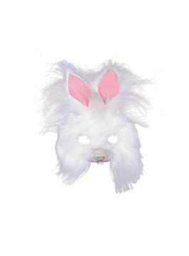 Plush Bunny Mask - JJ's Party House