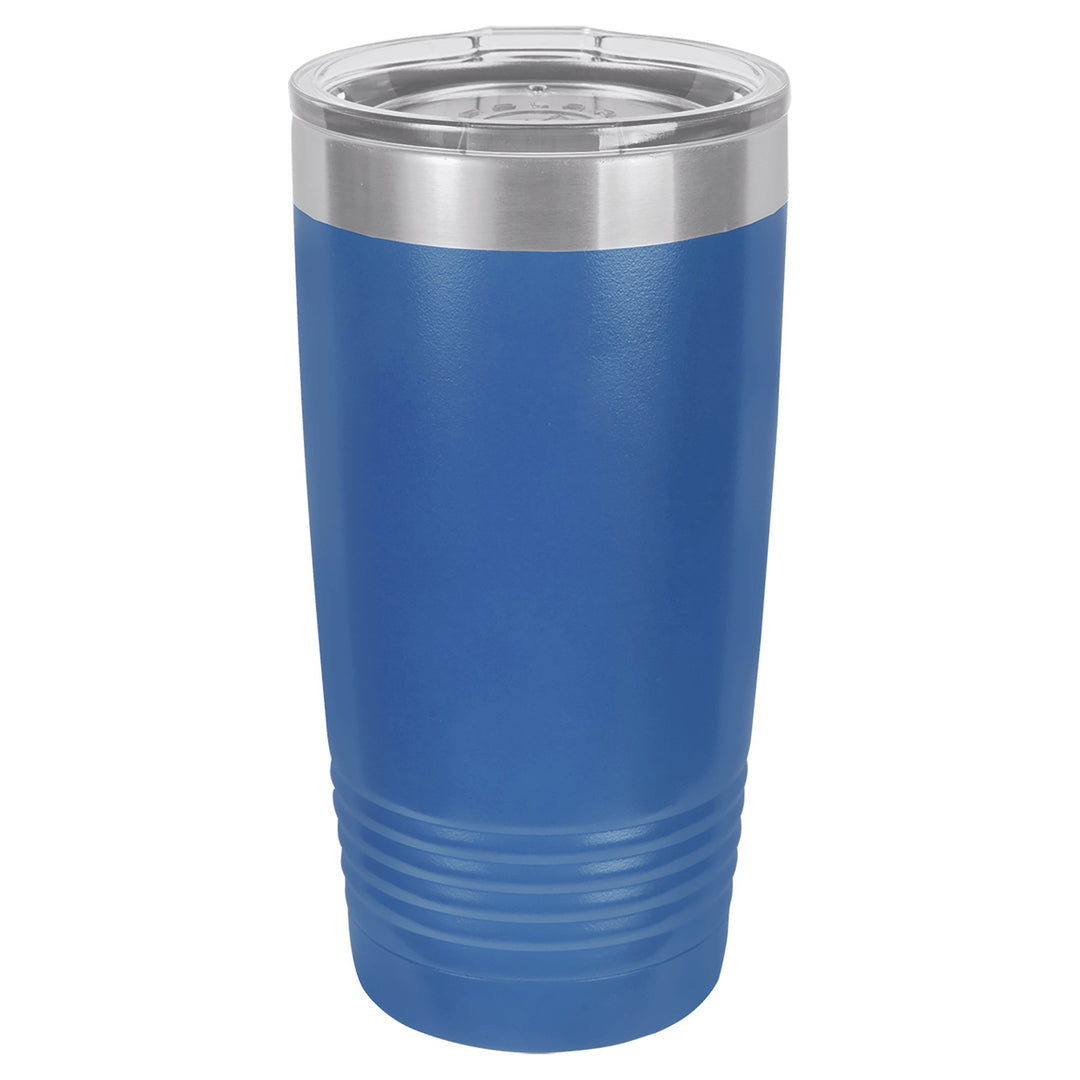 Polar Camel 20 oz. Royal Blue Ringneck Vacuum Insulated Tumbler - JJ's Party House