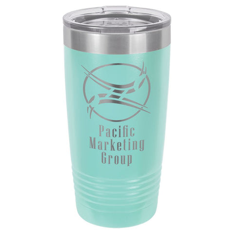 Polar Camel 20 oz. Teal Ringneck Vacuum Insulated Tumbler - JJ's Party House