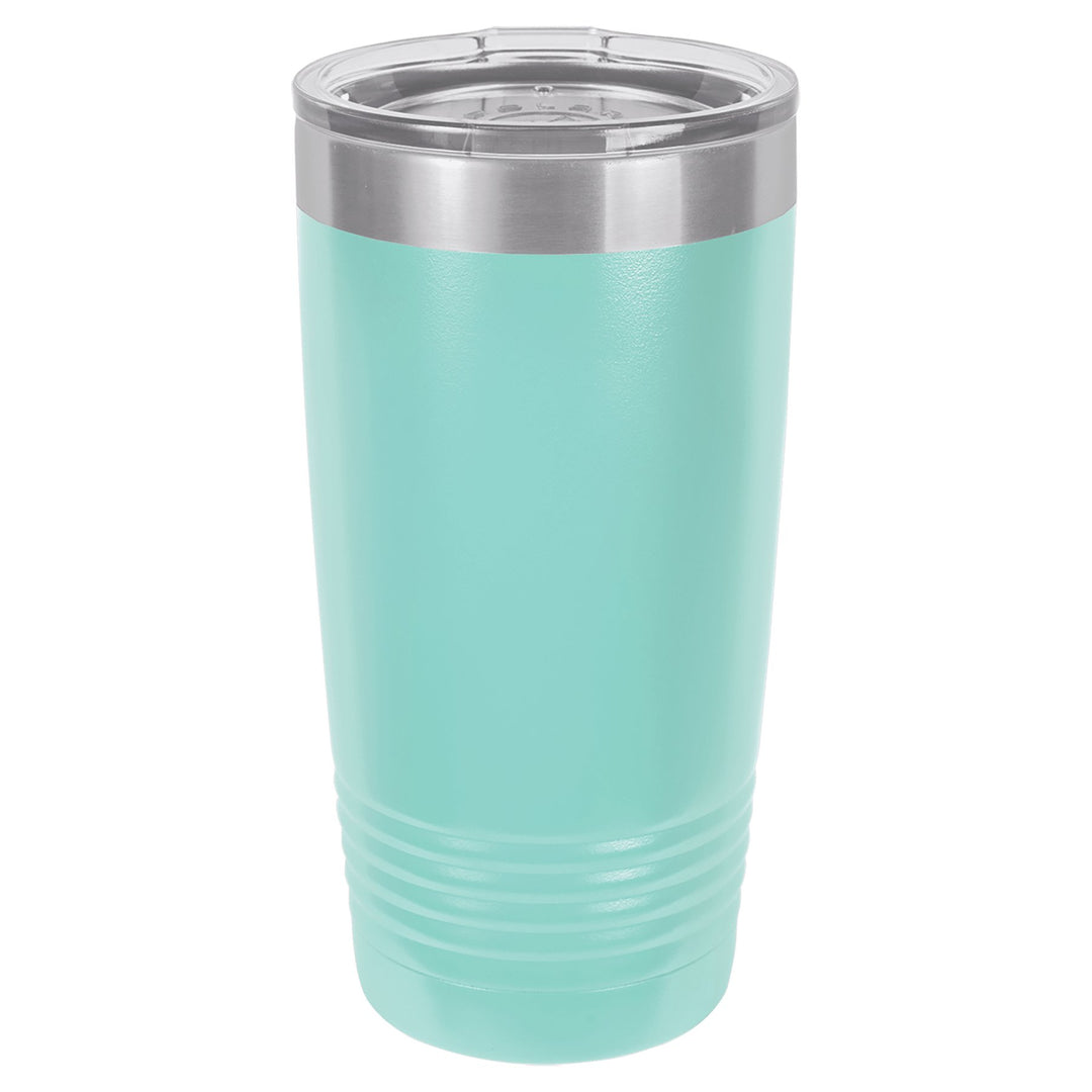 Polar Camel 20 oz. Teal Ringneck Vacuum Insulated Tumbler - JJ's Party House