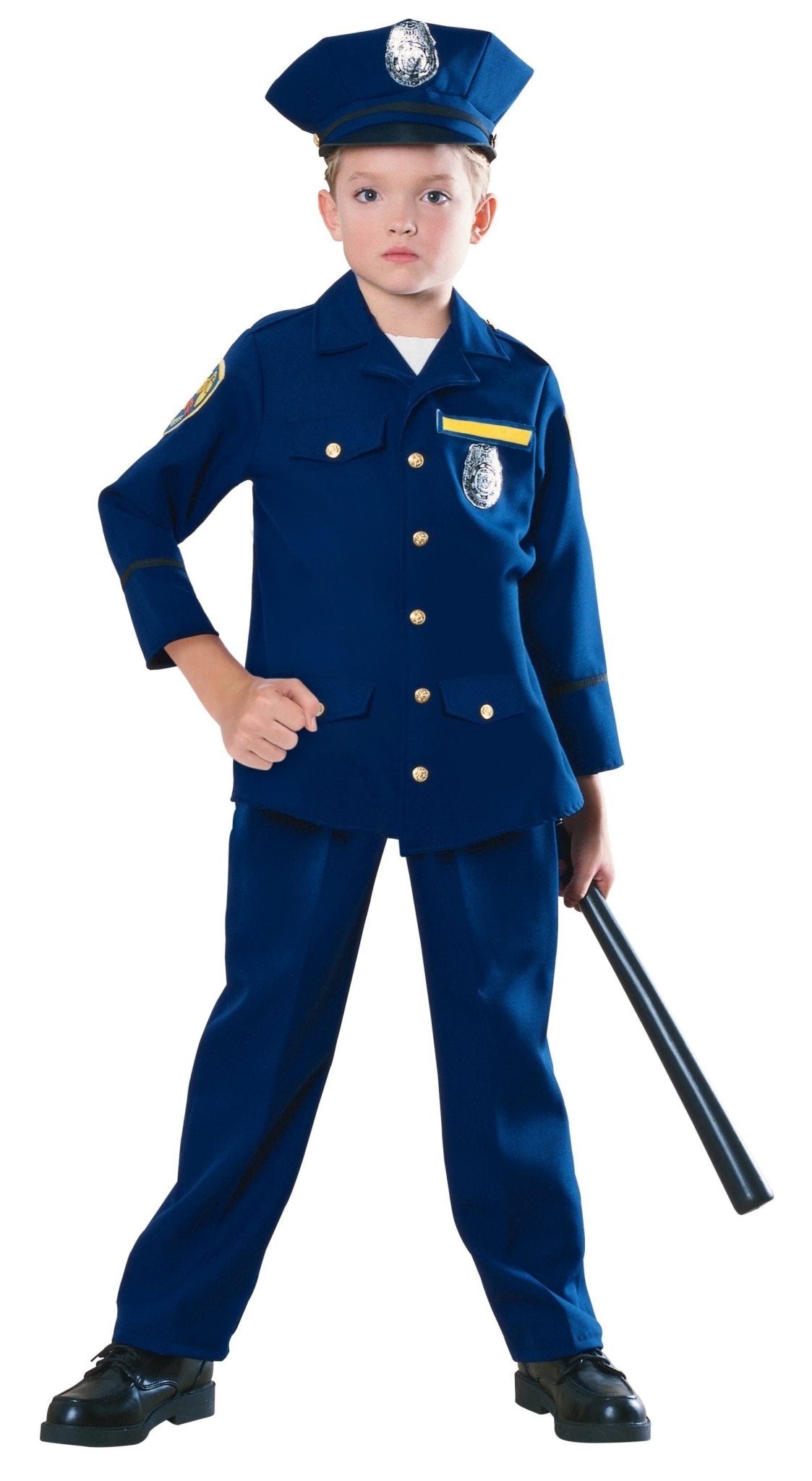 Police Officer Boys Costume - JJ's Party House