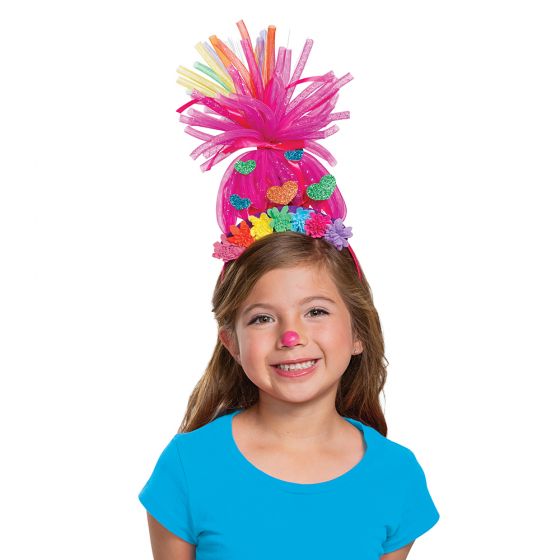 Poppy Rainbow LIght-Up Headpiece - Trolls - JJ's Party House