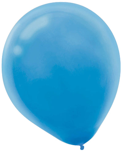 Powder Blue Latex Balloons 100ct - JJ's Party House - Custom Frosted Cups and Napkins