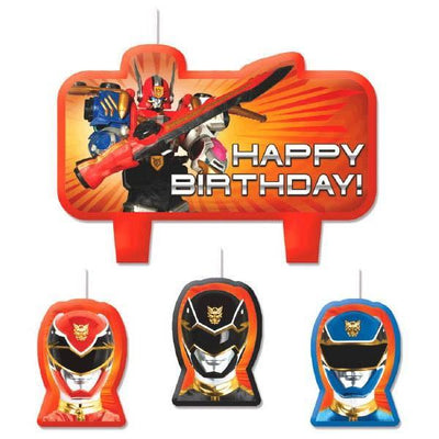 Power Rangers Birthday Candle - JJ's Party House