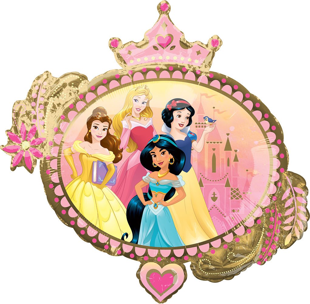 Princess Once Upon a Time Jumbo Balloon 34" - JJ's Party House