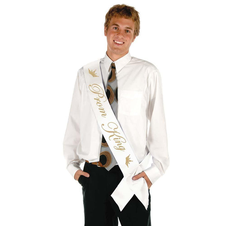 Prom King Satin Sash - JJ's Party House