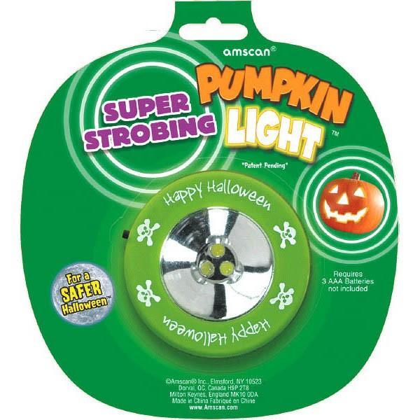 Pumpkin Strobe Light - JJ's Party House