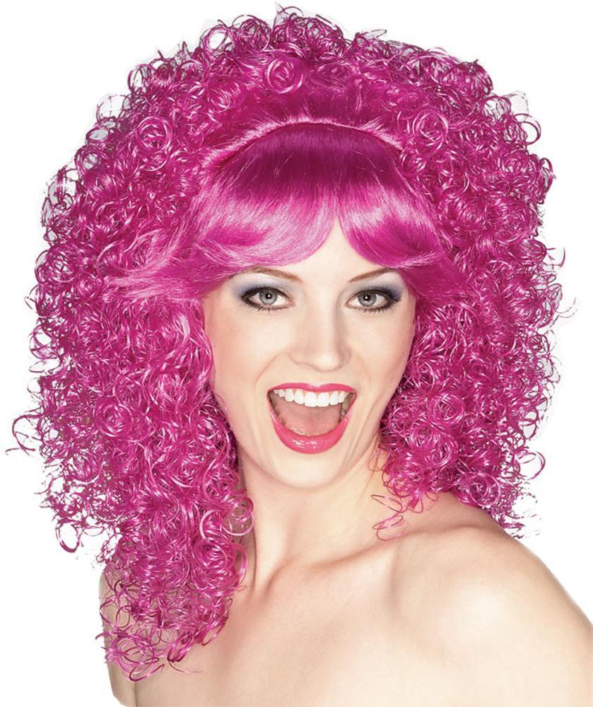 Purple Curly Wig - JJ's Party House