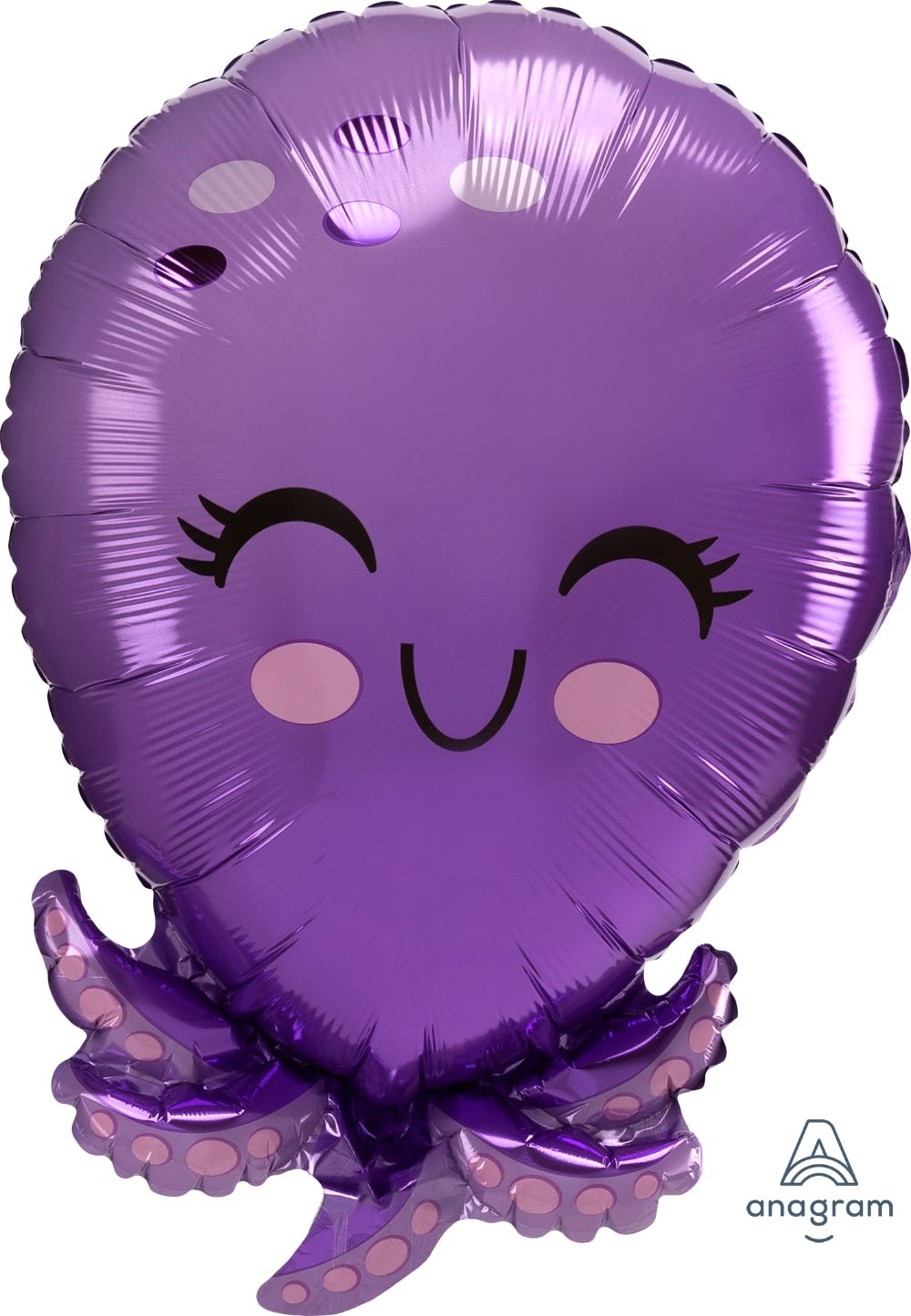 Purple Octopus Mylar Balloon 21" - JJ's Party House