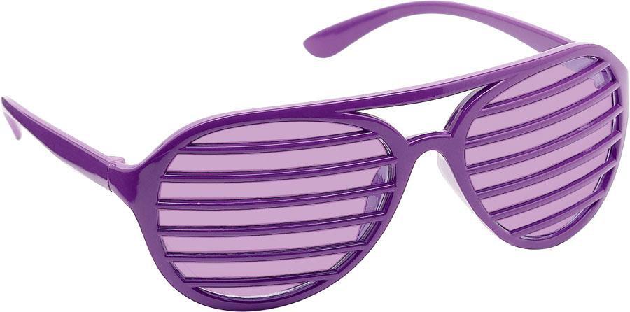 Purple Shutter Glasses - JJ's Party House