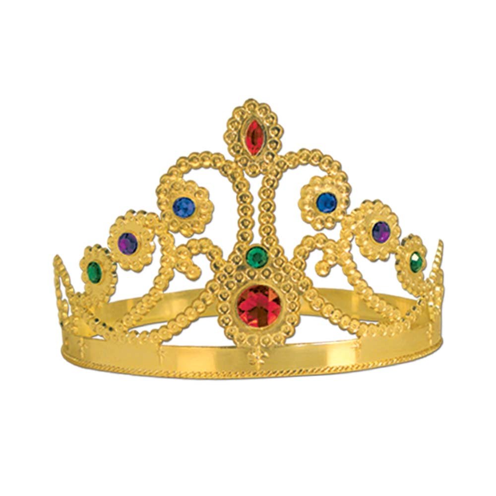 Queen Gold Tiara - JJ's Party House