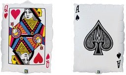 Queen of Hearts/Ace of Spade Balloon 30" - JJ's Party House - Custom Frosted Cups and Napkins