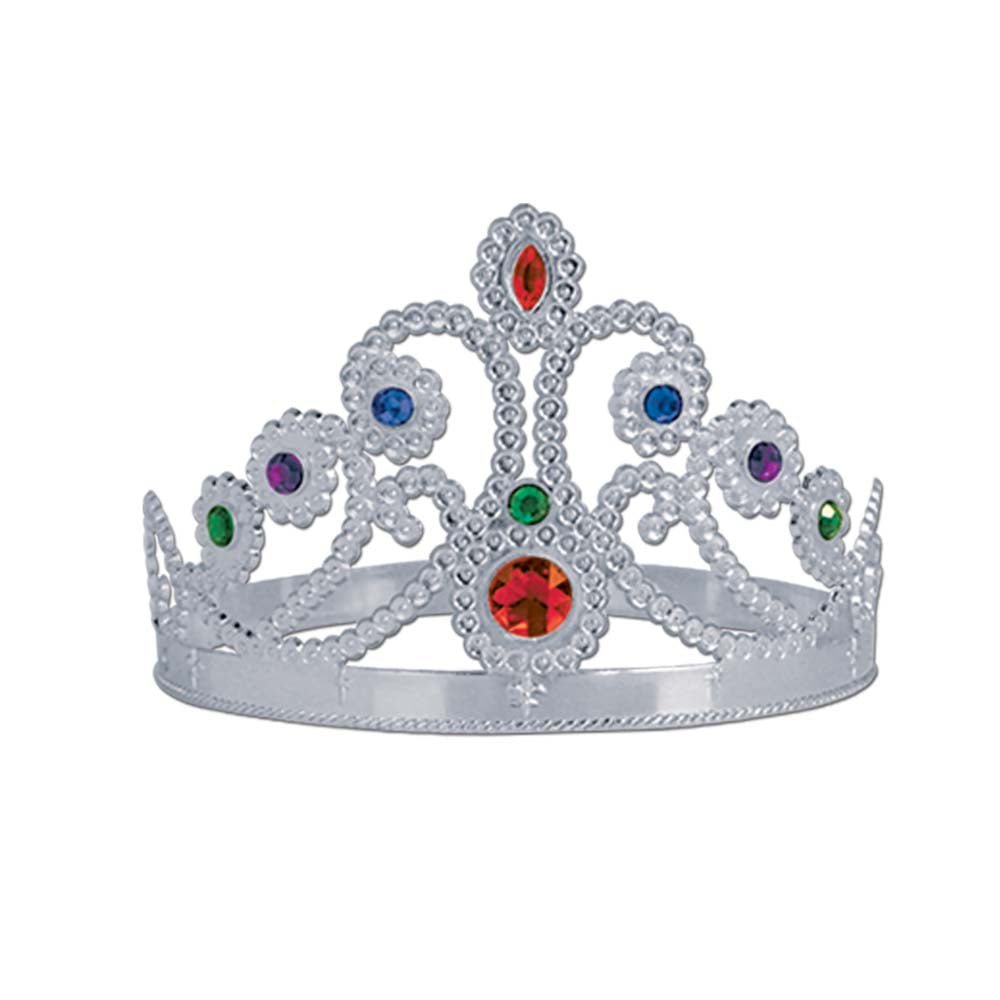 Queen's Silver Tiara - JJ's Party House