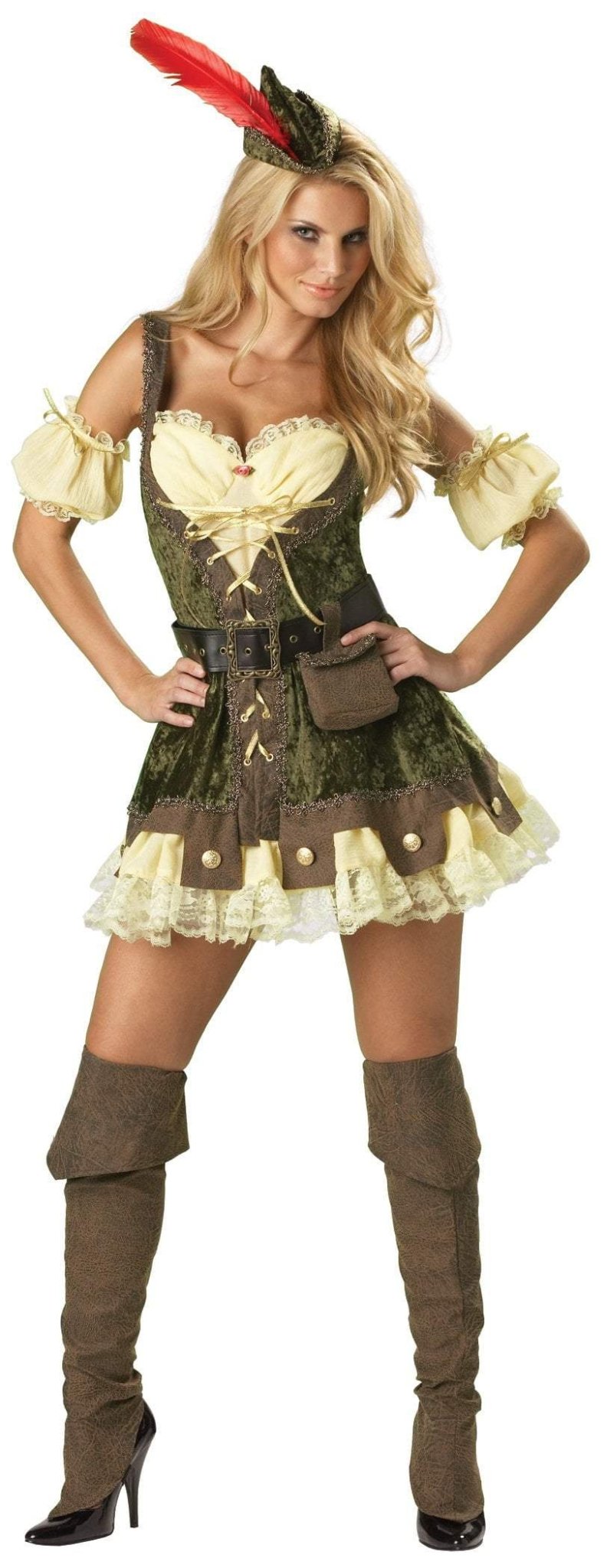 Racy Robin Hood Deluxe Costume - JJ's Party House