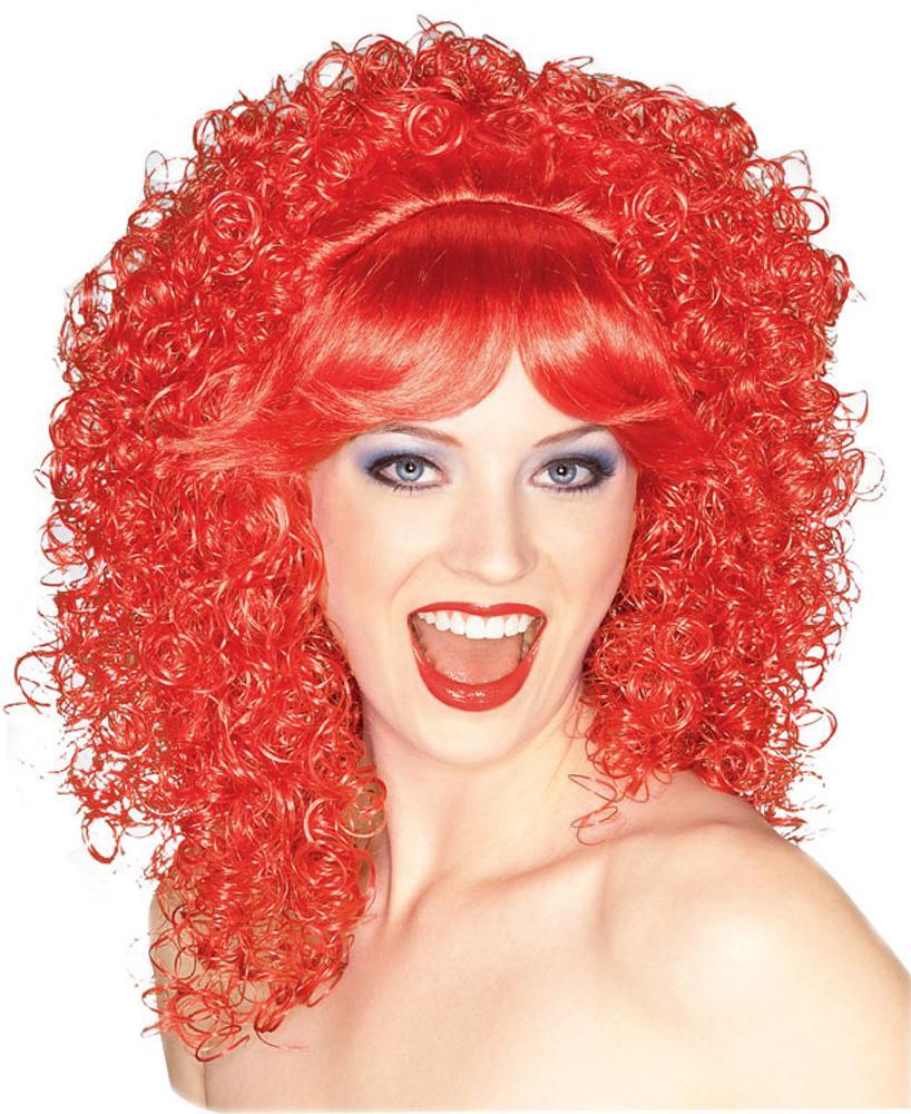 Red Curly Wig - JJ's Party House