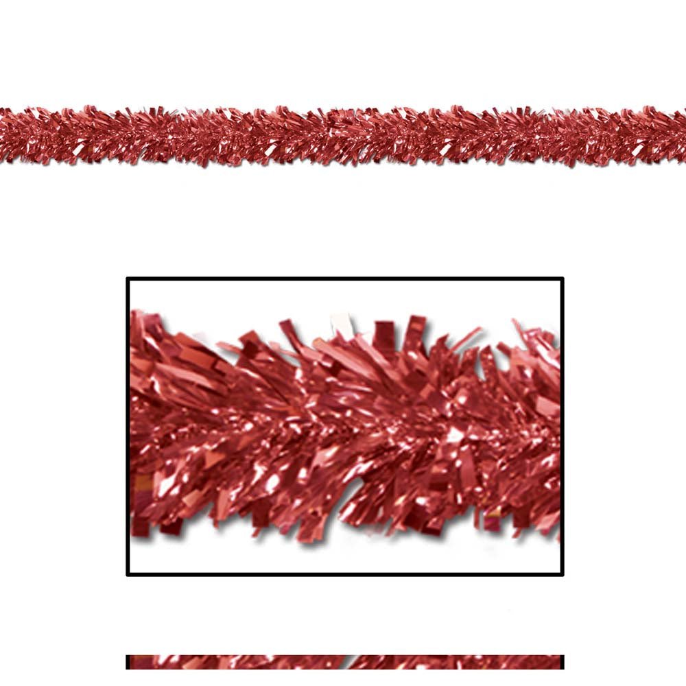 Red Festooning Garland 15ft x - JJ's Party House