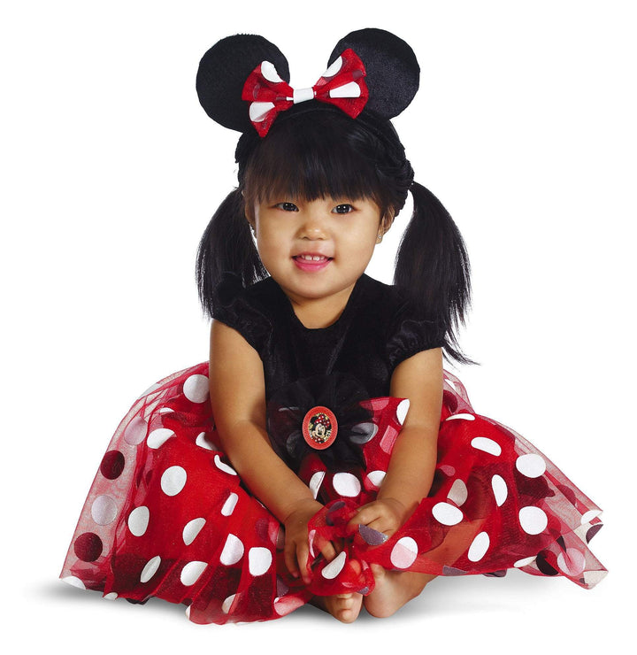 Red Minnie Costume DIS-44958 6-12 MO - JJ's Party House