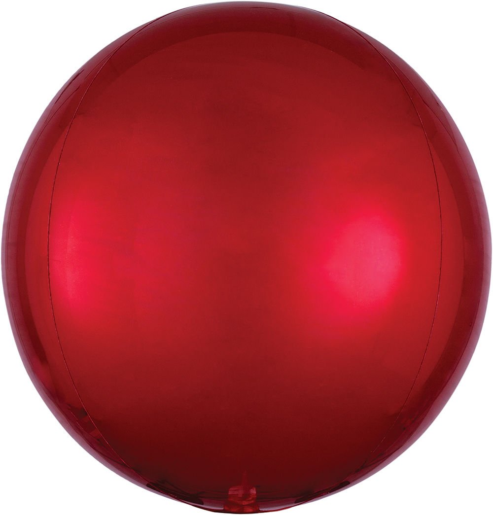 Red Orbz Balloon 16" - JJ's Party House