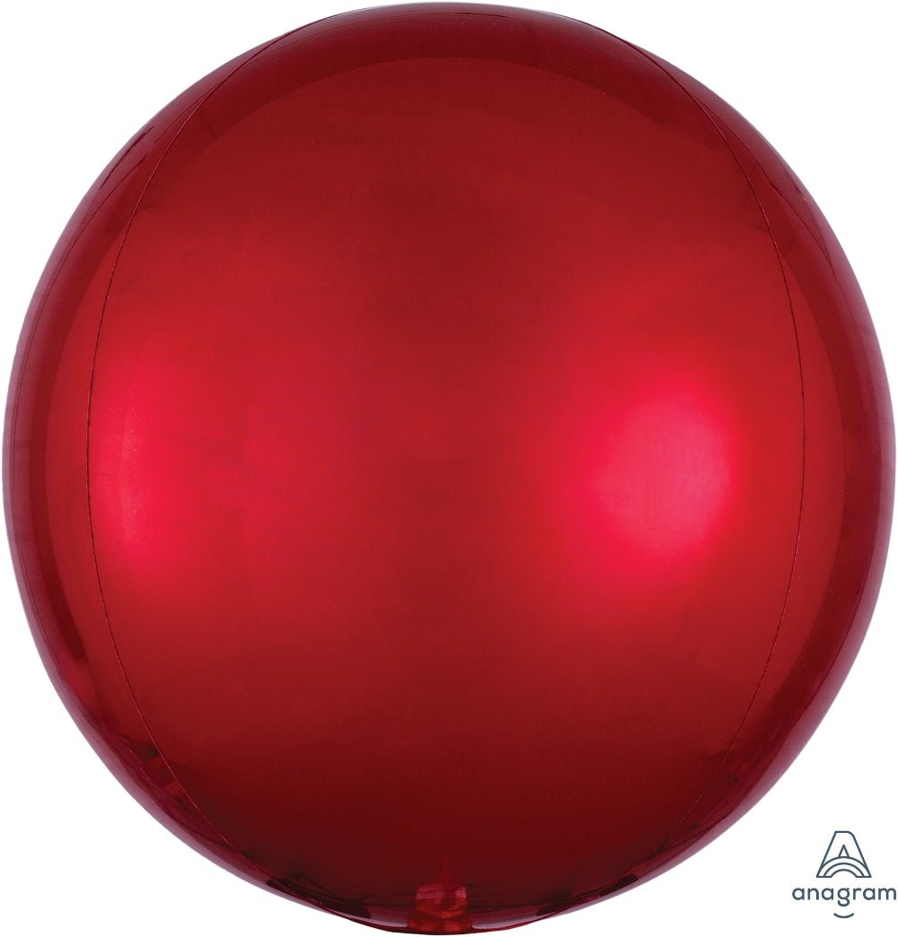 Red Orbz Balloon 16" - JJ's Party House