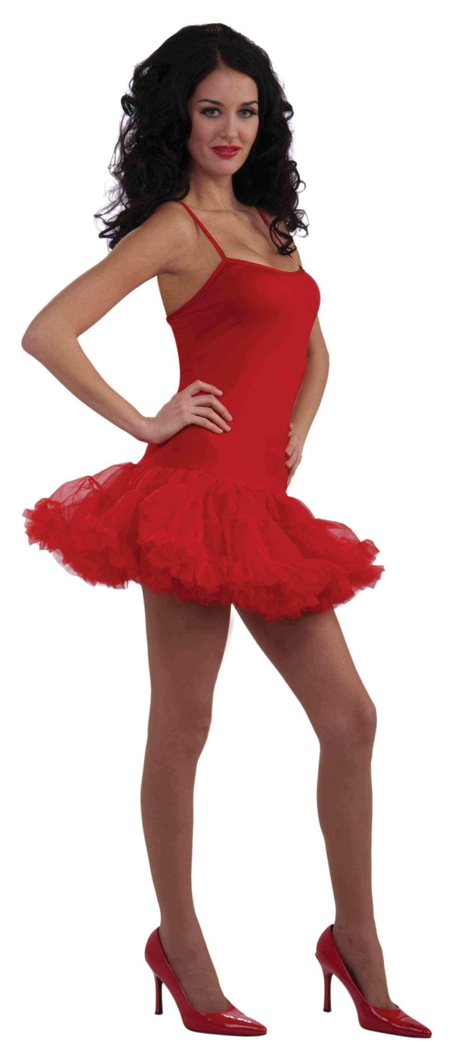 Red Petticoat Dress - JJ's Party House