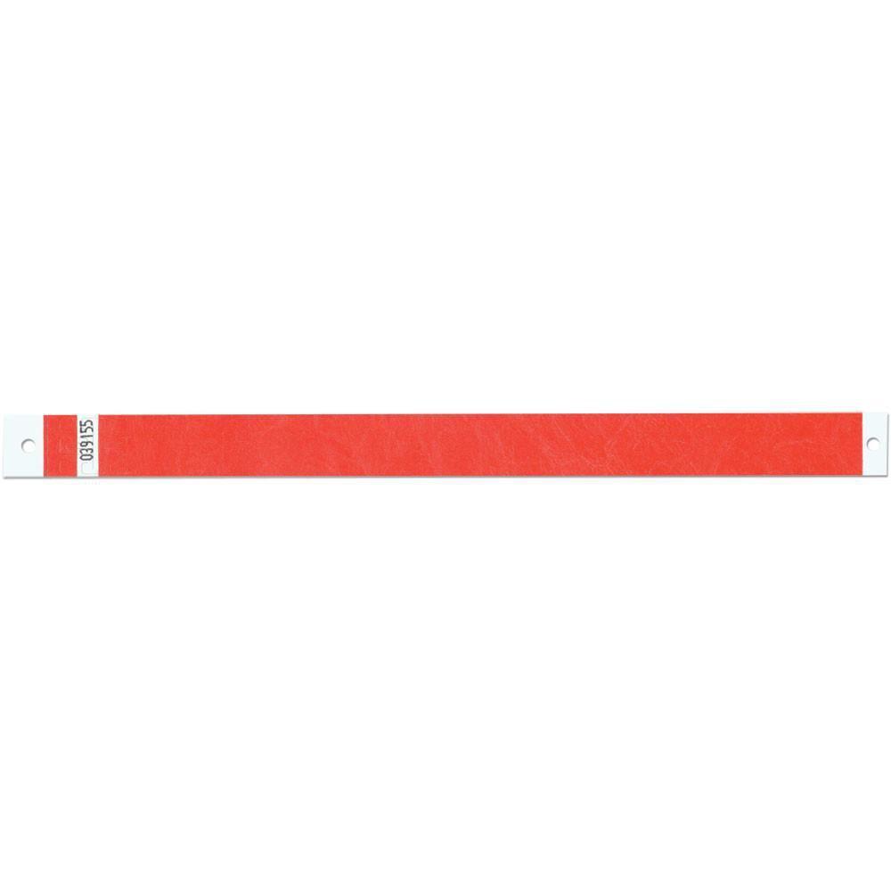 Red SecurBand Tyveck Wristbands 500ct - JJ's Party House McAllen, TX