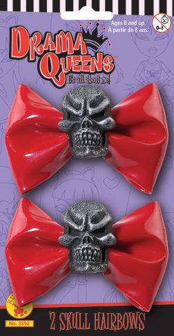 Red Skull Hairbows - JJ's Party House